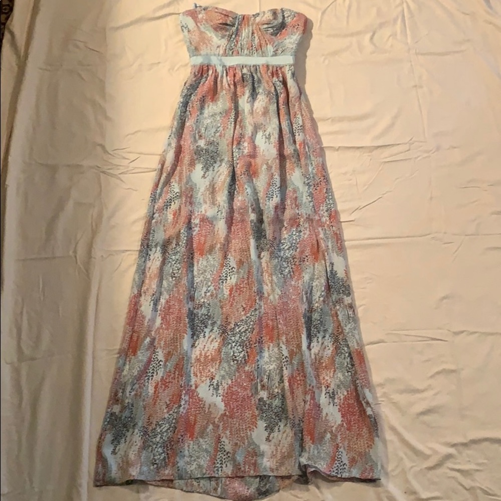 BCBG Maxi print dress